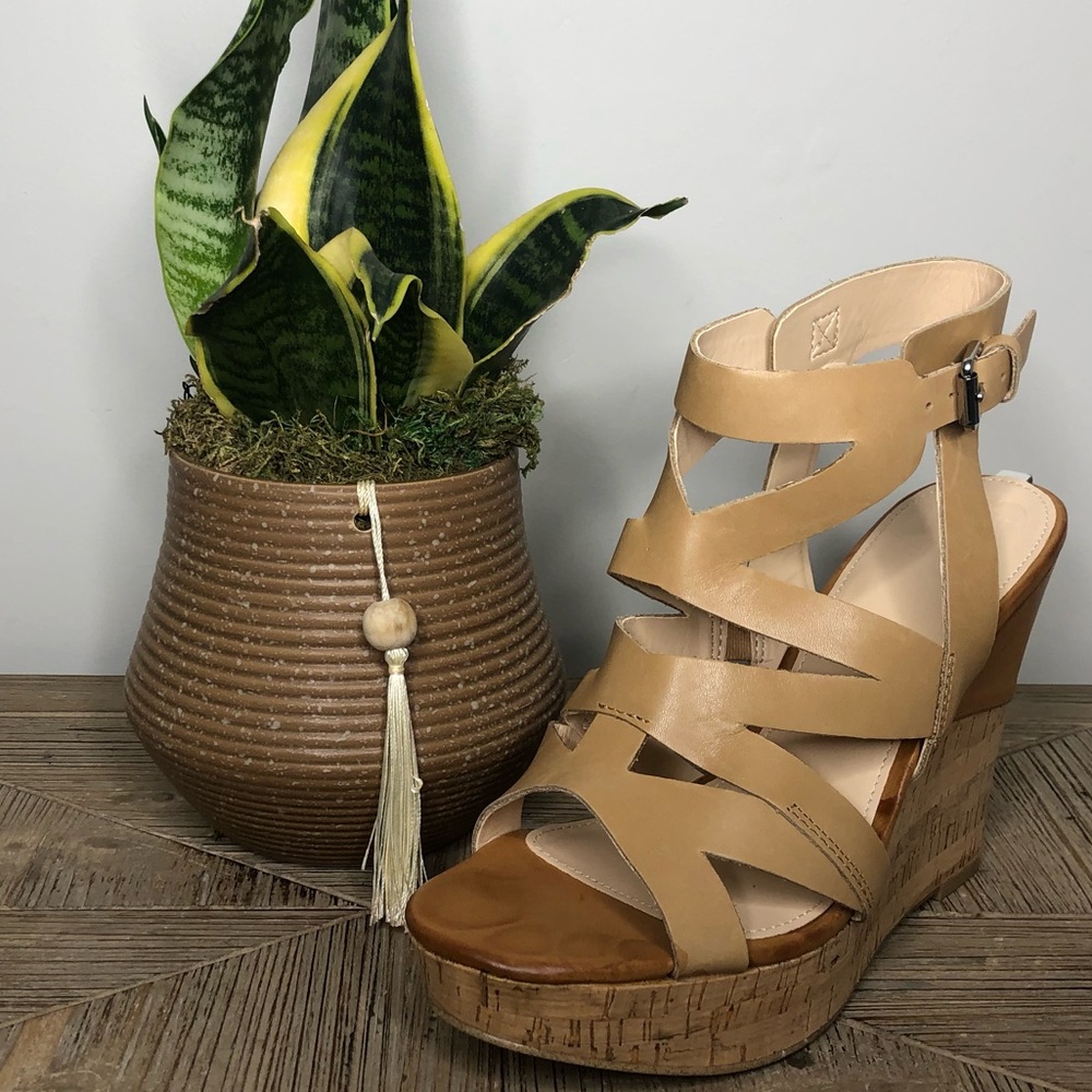 Guess Hannele Cork Wedge Sandal